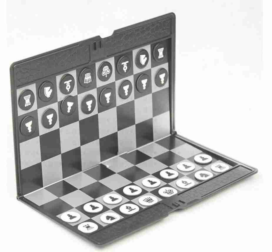 Mini Foldable Slim Magnetic Chessboard