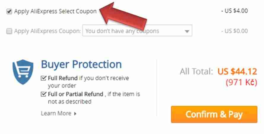 How to Apply Aliexpress Coupon