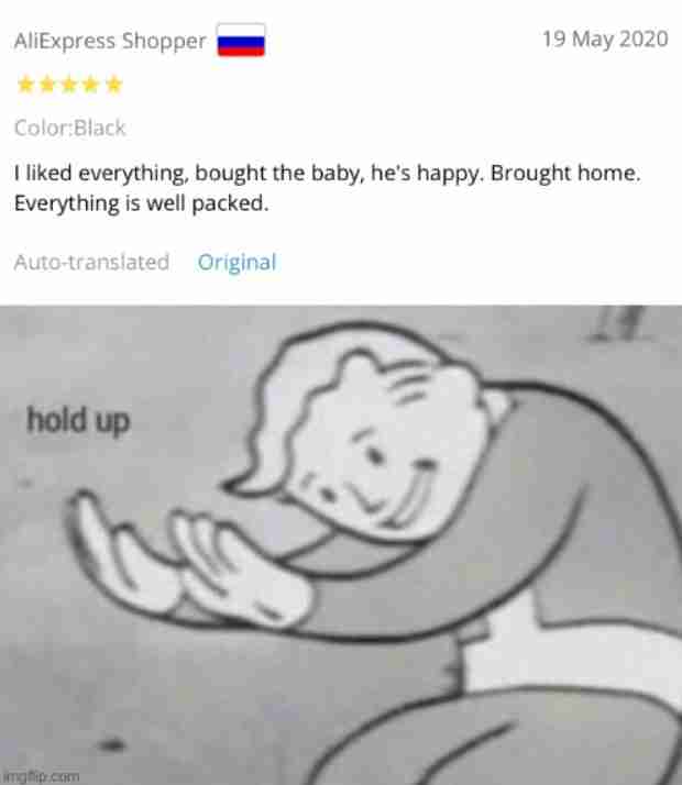 AliExpress Review Meme