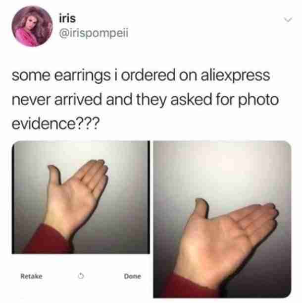 Evidence meme