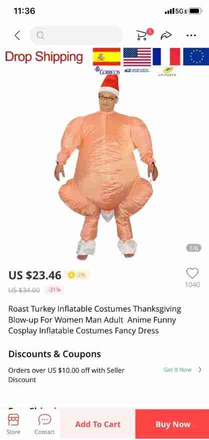 Roasted turkey meme