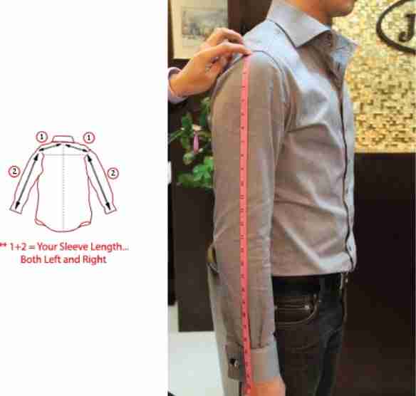How to measure your sleeve for AliExpress clothes size conversion