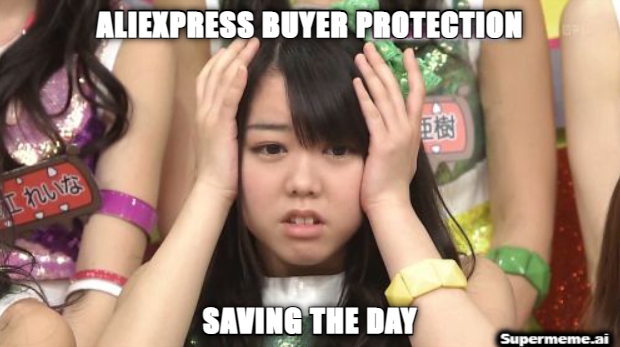 Protección del comprador de AliExpress salvando el día